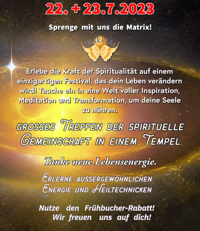 Festival im größten hinduistischen Tempel von Europa. Wir sprengen die Matrix!