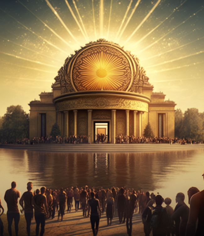 Festival im größten hinduistischen Tempel von Europa. Wir sprengen die Matrix!