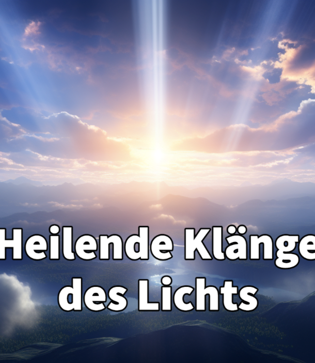 Heilende Klänge des Lichtes für erholsamen Schlaf