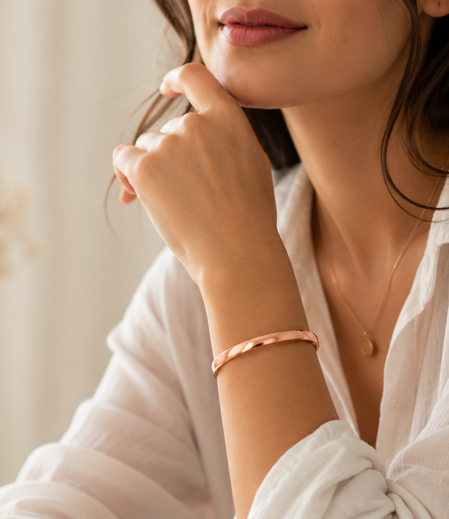 Copper Frequency Bracelet