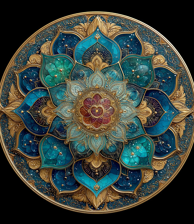 Mandala der 5. Herzkammer Dein Tor zum innersten Raum deines Herzens