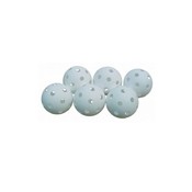 Gatenballen wit 7 cm, 6 stuks