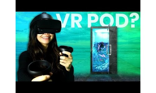 Cas & Chary VR 2019 - This VR Pod Let’s You Feel & Smell Experiences!