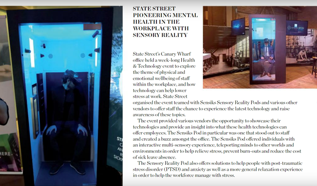 state street canary wharf mental health sensory reality