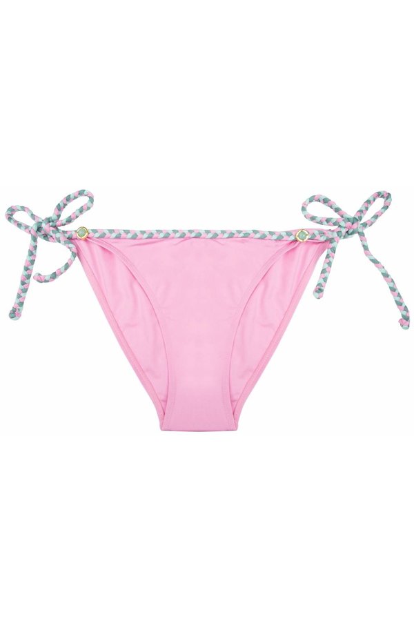 luminous pink bikini