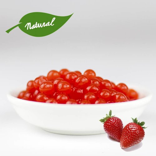Fruchtperlen für Bubbletea - Erdbeere - ( 3,2 kg)