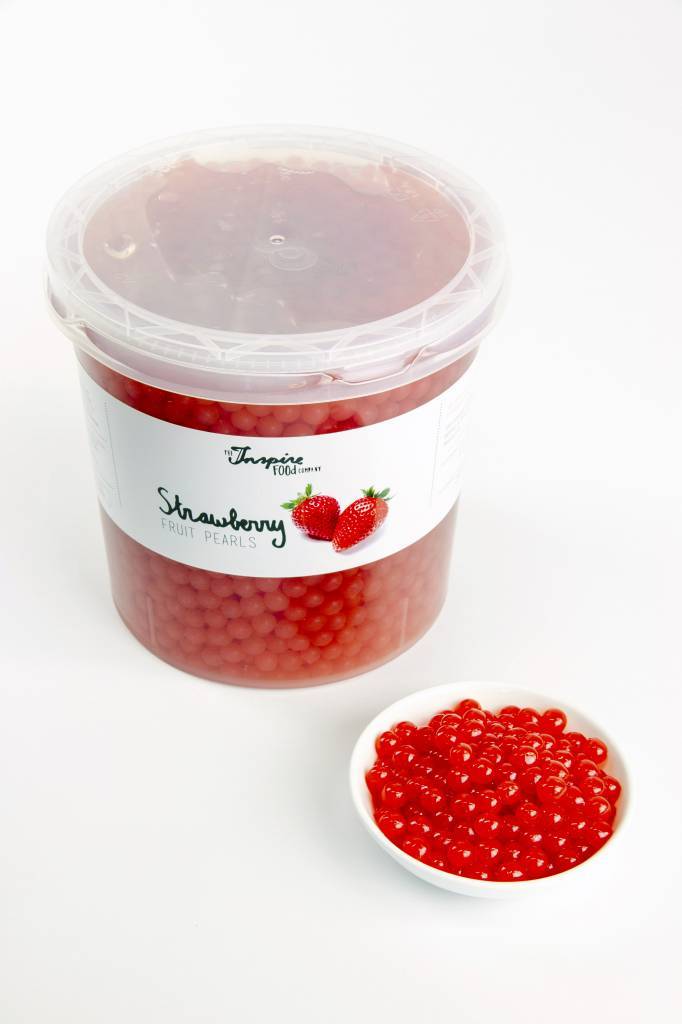 - Fresa - Perlas de Frutas ( 3.2kg CUBOS)
