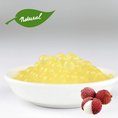 Fruchtperlen für Bubbletea - Litschi - ( 3,2 kg)