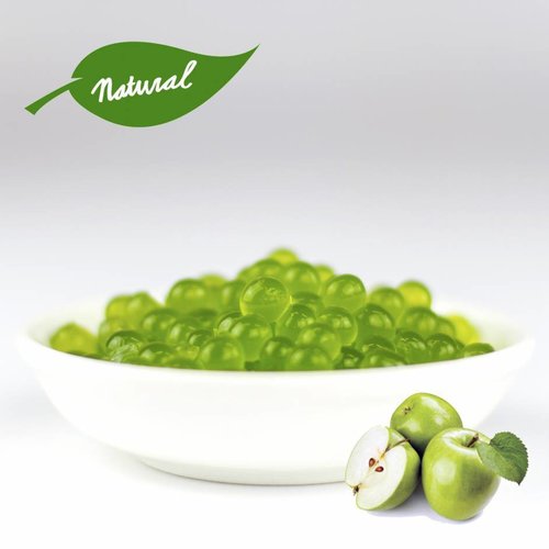 Fruchtperlen für Bubbletea - Grüner Apfel - ( 3,2 kg)