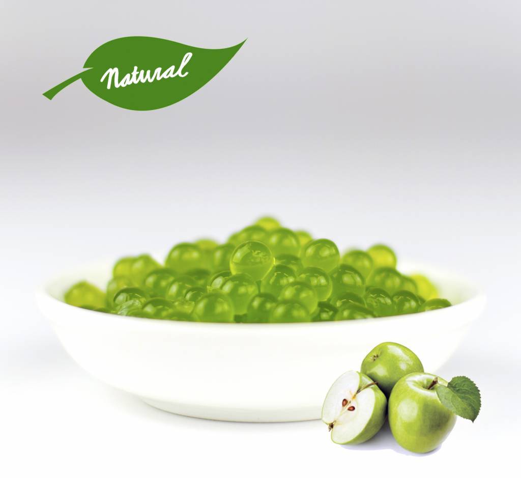 - Manzana Verde - Perlas de Frutas ( 3.2kg CUBOS)