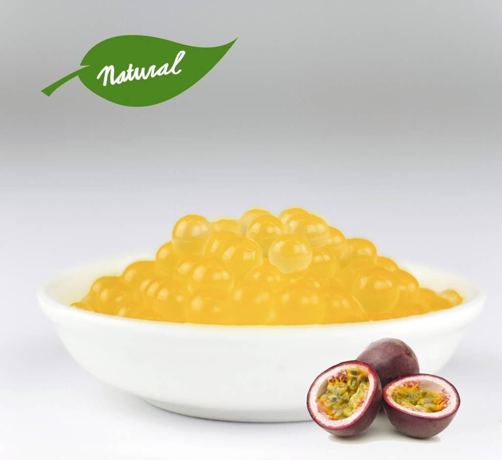 - Fruta de la Pasión - Perlas de Frutas ( 3,2 kg CUBOS)