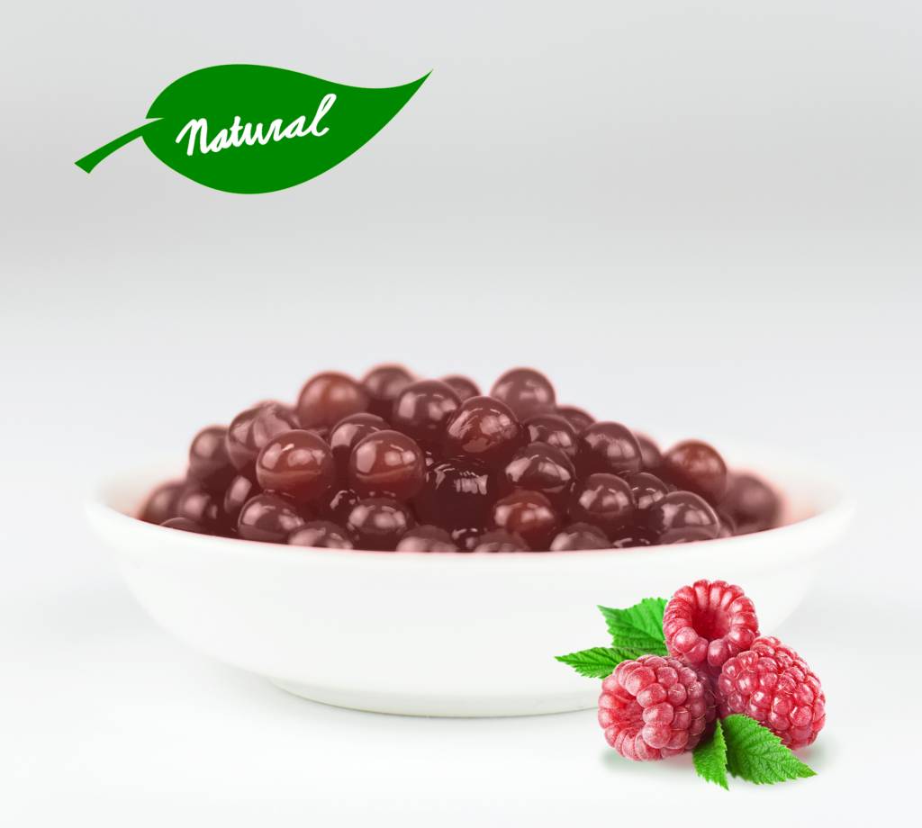 - Raspberry - Fruit Pearls ( 3.2kg TUBS ) -