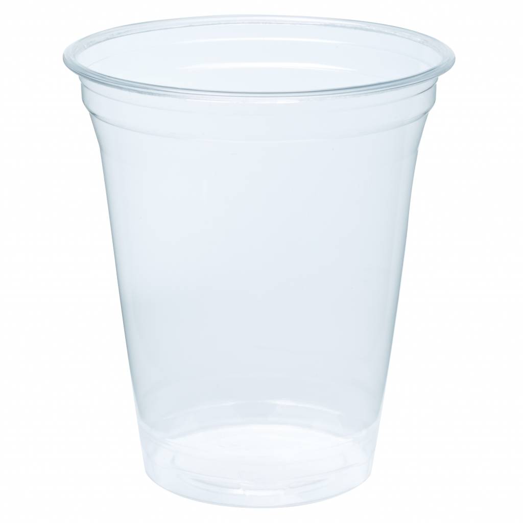 Biodegradable - Bioplastic cups 360ml Blanko