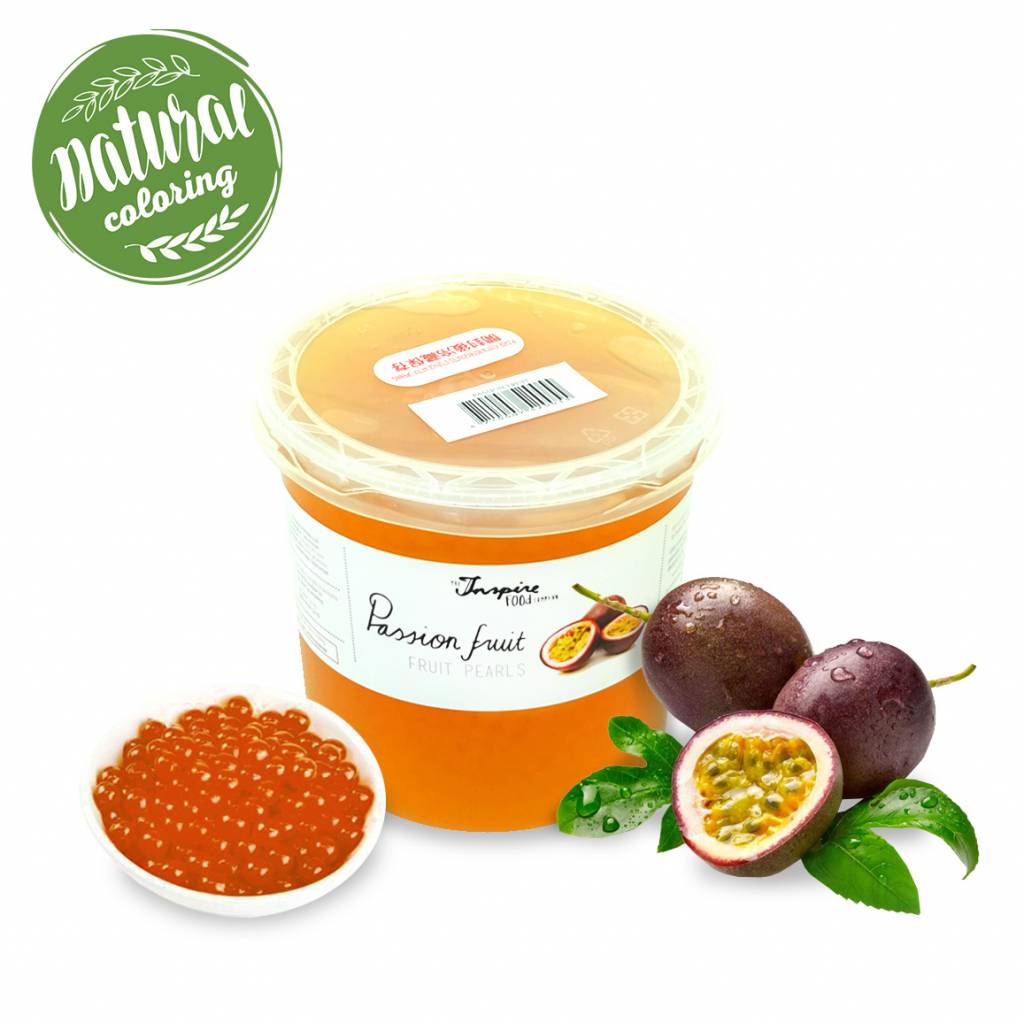 - Fruta de la Pasión - Perlas de Frutas ( 3,2 kg CUBOS)