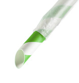 Pailles en papier pour bubble tea En couleurs