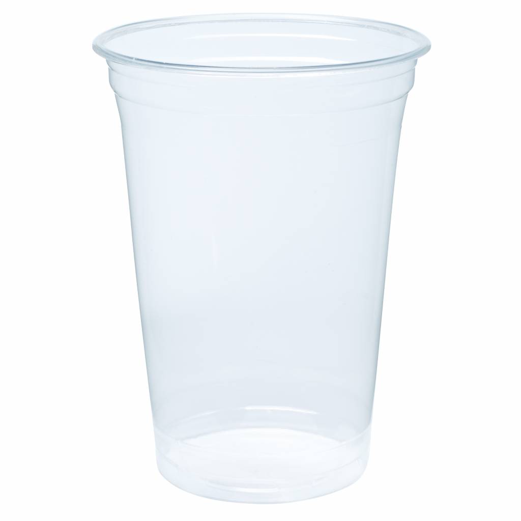 Biodegradable - Bioplastic cups 700ml Blanko