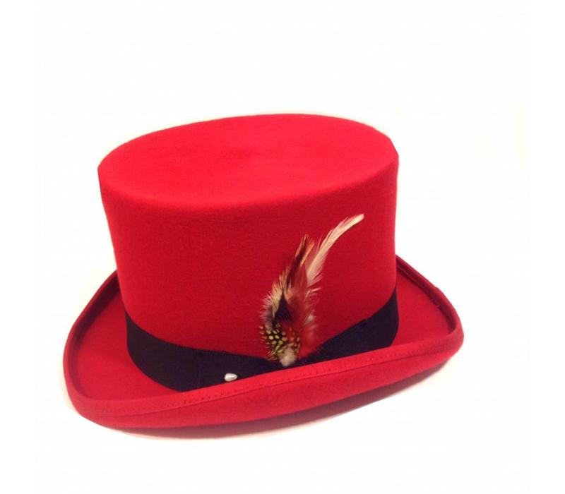 Top Hat Red