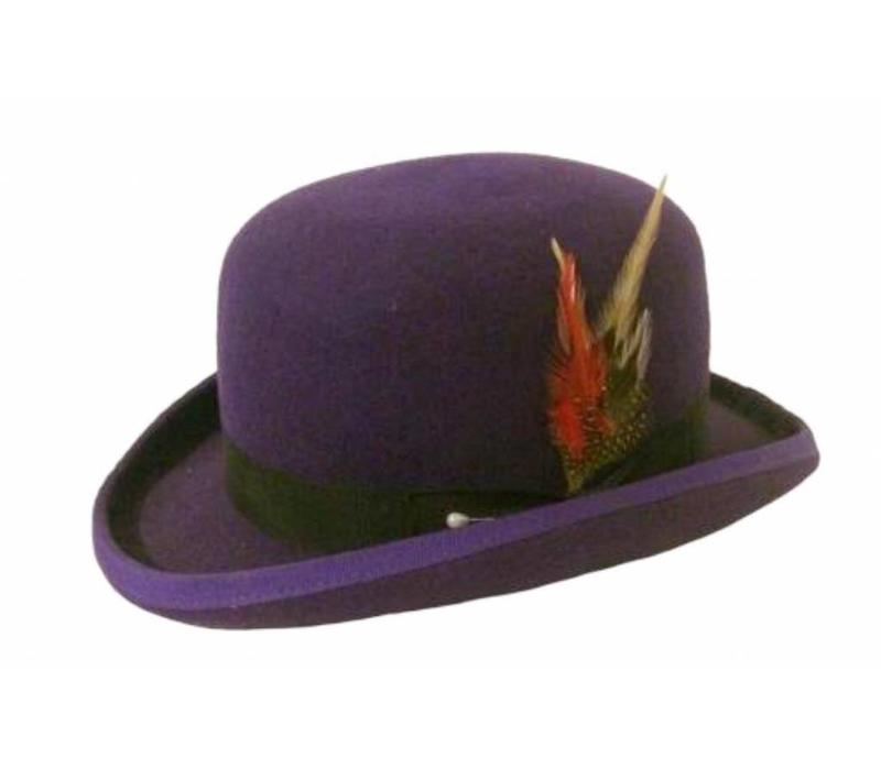 Bowler Hat Purple
