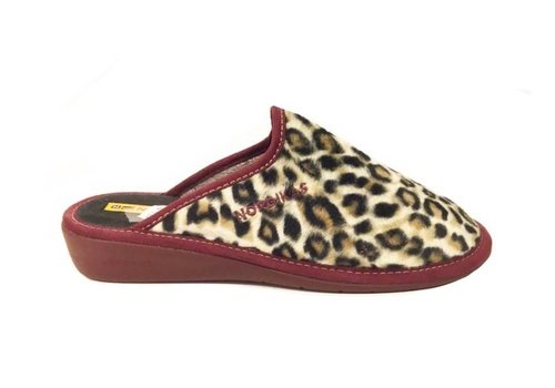 347/8 ETHER Leopard print Slippers