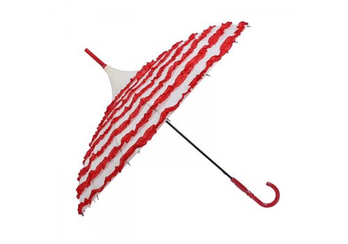Umbrellas TW03 Red/Cream Umbrella