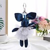 Peach Accessories B3 lucky bunny keyring Navy