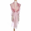 Peach JS01-4 Silk Floral Wrap Blush