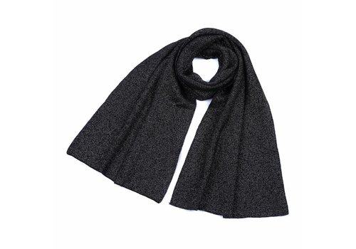 Peach Accessories Peach SD17 Black Wool Scarf