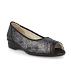 d’torres ELVIRA Navy peep toes