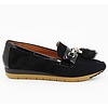 Mamzelle EDELO Black Suede Loafer