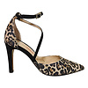Perlato 11126 Black Leopard Strappy