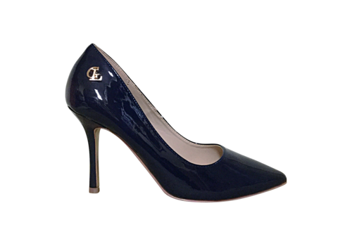 Glamour Glamour COURTNEY Navy patent shoes