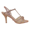 Glamour SUSAN Rose T-Bar sandals