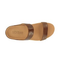 Strive FARO Burned Caramel Croc print