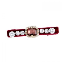 Peach HA204 Red Crystal Hair Clip