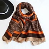 Peach Accessories Peach TT305 Brown/Orange mix Scarf