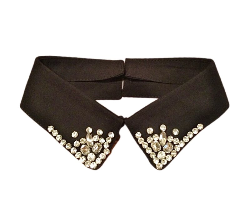 7731 Black jewel Neck Collar