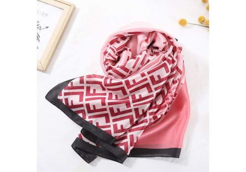 Peach Accessories TT300 Pink multi Scarf