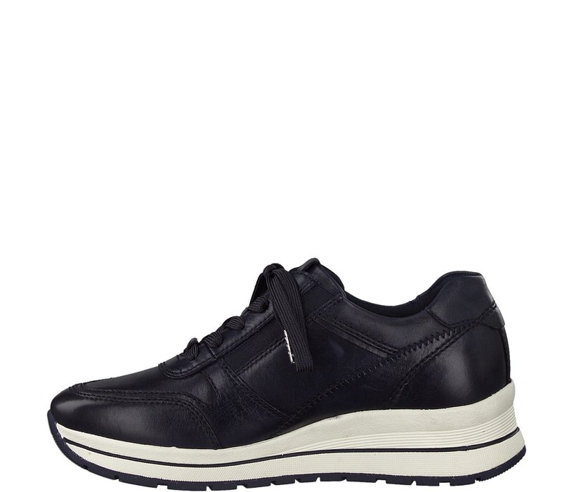 Tamaris 23740 Navy Leather Sneaker