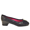Le Babe 3317  Black quilted Pump