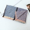 Peach Accessories HUA070 Two Tone blue/Pink Cosy Scarf