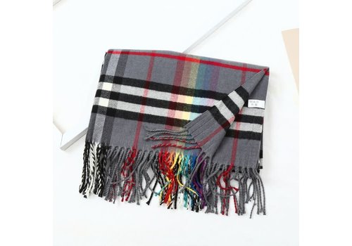 Peach Accessories HUA076 Tartan Scarf multi colour