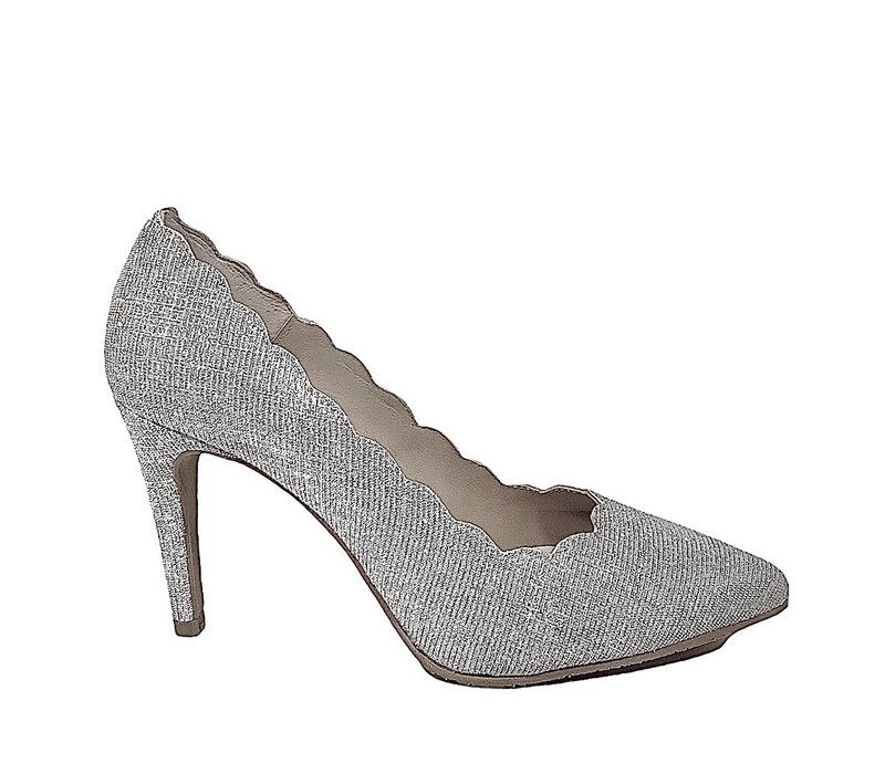 Brenda Zaro T2870D Silver Glitter 3.5 in