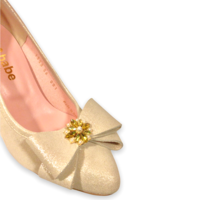 Le Babe KELLY Luce Gold 3 inch Heel