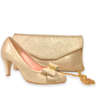 Le Babe KELLY Luce Gold 3 inch Heel
