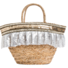 Pia Rossini S/S Pia Rossini BELLA Basket in Natural/Silver