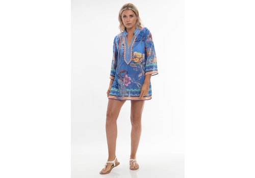 Pia Rossini S/S Pia Rossini ADILAH Tunic in Blue