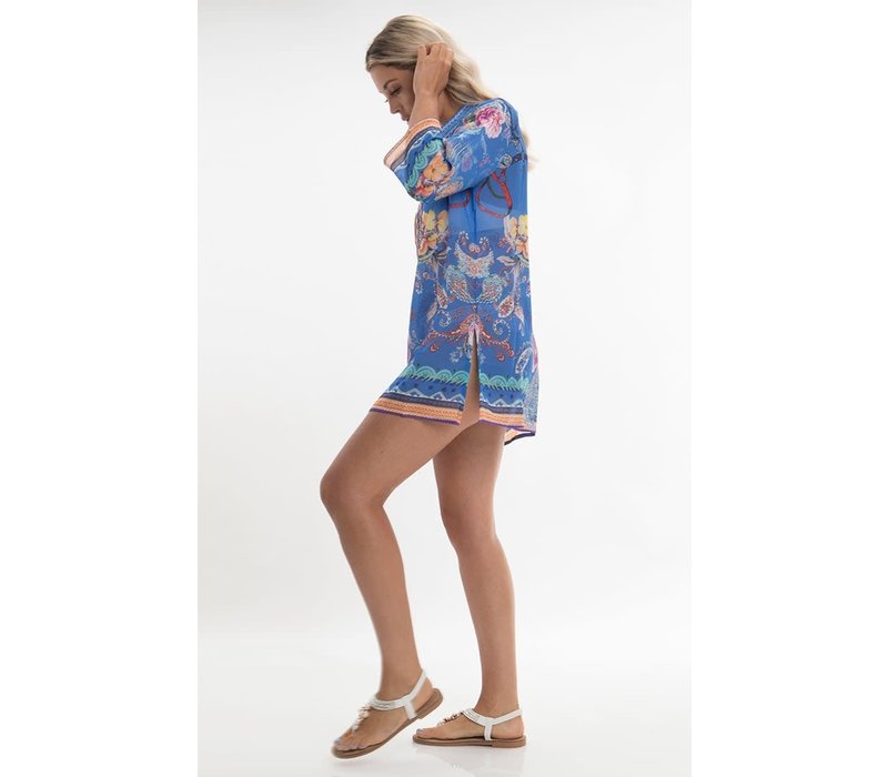 Pia Rossini ADILAH Tunic in Blue