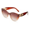 Peach Accessories 96133 Tan Decorative Sunglasses