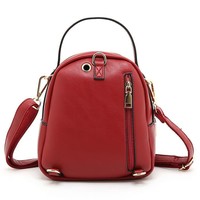 006 Crystal Bee Backpack in Red