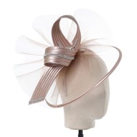 TG212 Taupe Decorative Fascinator